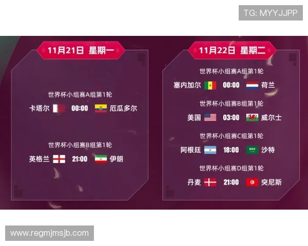 2026年世界杯赛事时间表及比赛日程安排，帮助球迷合理安排观赛时间