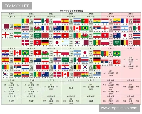 卡塔尔世界杯分组详细解析2022年各组球队分布情况与赛程安排