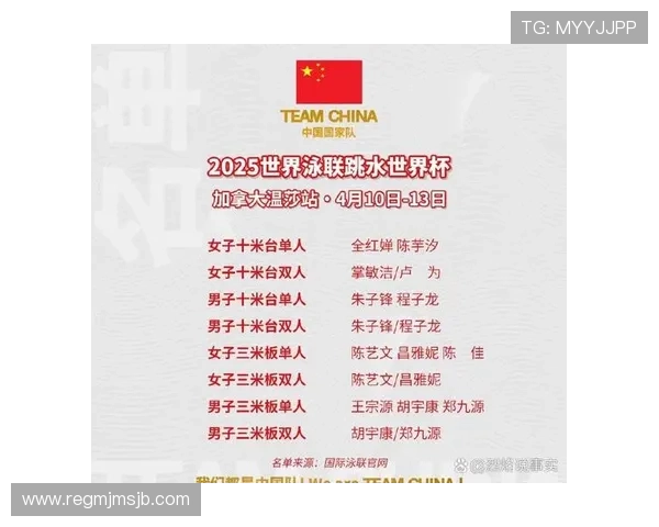 跳水世界杯每几年举行一次赛事安排及历史回顾